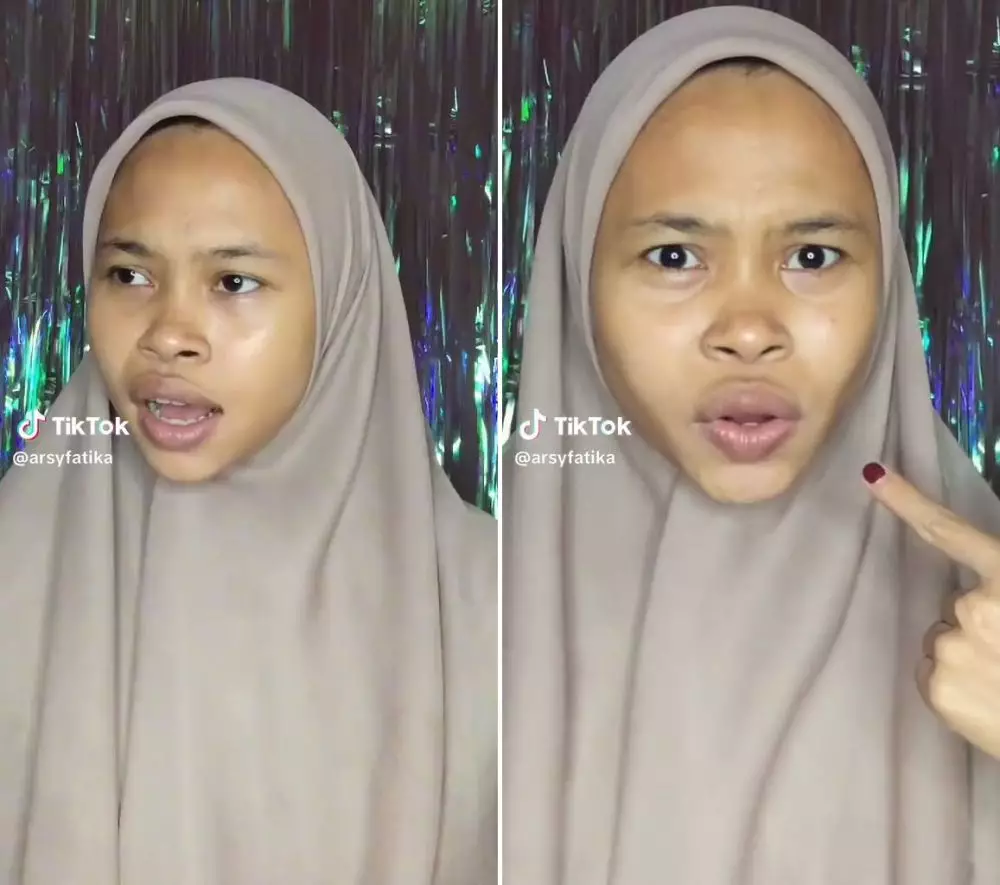 transisi makeup kece © TikTok