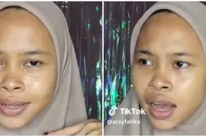 Bukti makeup itu ajaib, perubahan wajah wanita setelah dirias ini bikin nggak bisa berkata-kata
