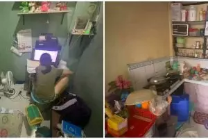 Rumah sumpek dan kumuh direnovasi jadi modern minimalis, 9 before afternya ini bikin mata plong