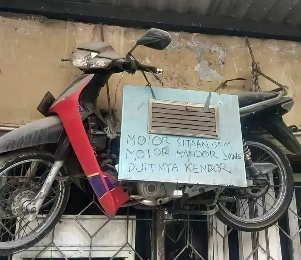 penampakan barang asal digantung © berbagai sumber