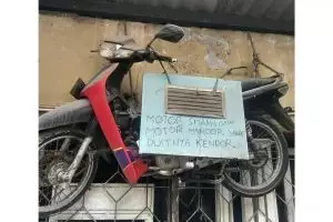 11 Potret kocak penampakan barang asal digantung ini absurd abis, kreativitasnya nggak nanggung