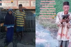 Kebun jagungnya ludes terbakar diduga ulah orang iri hati, tangisan kakek ini bikin nyesek