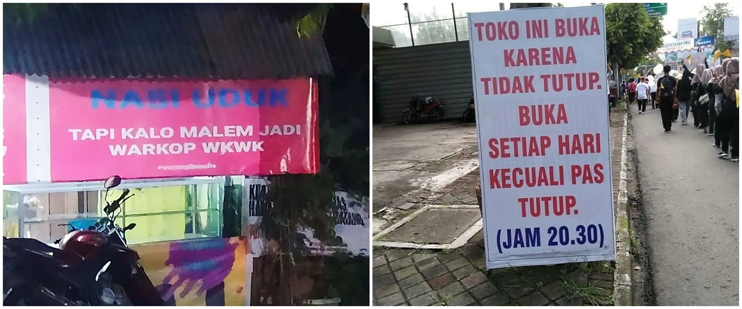 11 Potret warung dengan konsep unik ini bikin yang mau jajan kebingungan, informasinya ngeselin