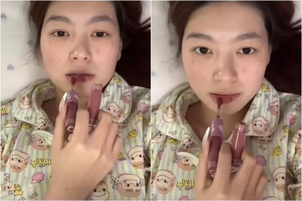 makeup ala anime bikin pangling © TikTok