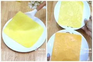 Tak usah dikocok lama, ini cara bikin telur dadar agar hasilnya glowing dan mulus
