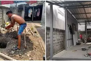 8 Potret lahan sempit dibangun kamar mewah ala kos eksklusif, konstruksinya cuma pakai baja ringan