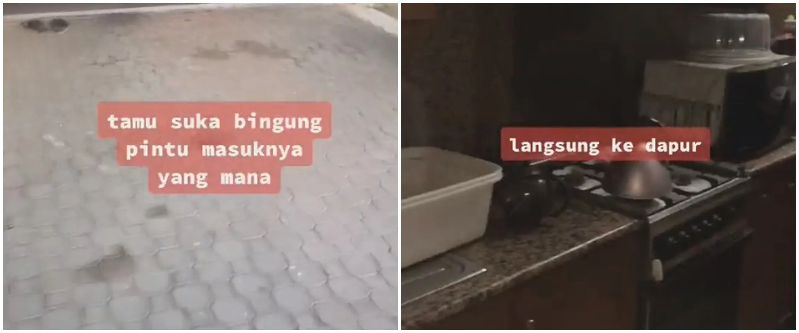 7 Potret rumah mertua ini penataan pintu utamanya aneh abis, bikin kurir paket emosi
