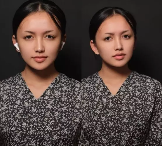 wanita usai makeup ini unreal © TikTok