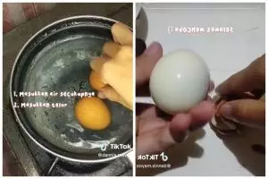 Tak sampai 5 menit, ini trik merebus telur agar matang sempurna dan tidak boros gas kompor