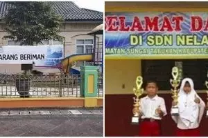 11 Tulisan di spanduk sekolah ini nyeleneh dan penuh teka-teki, bikin mikir dua kali