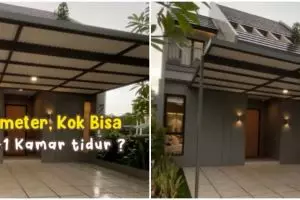 Rumah lebar 7 meter punya interior bak hotel lengkap dengan kolam renang, ini 9 potretnya