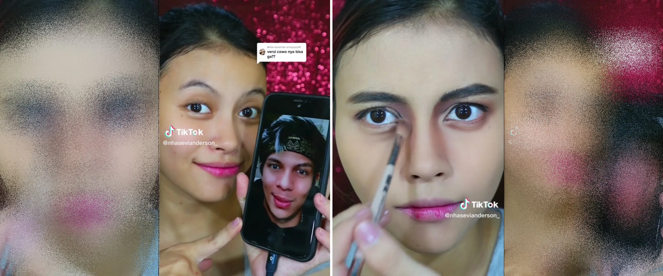Manusia seribu wajah, transformasi wanita makeup mirip Atta Halilintar ini hasilnya bikin auto setuju