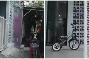 Keluarga milenial pilih bangun rumah di gang sempit, 11 potret interiornya minimalis tapi multifungsi