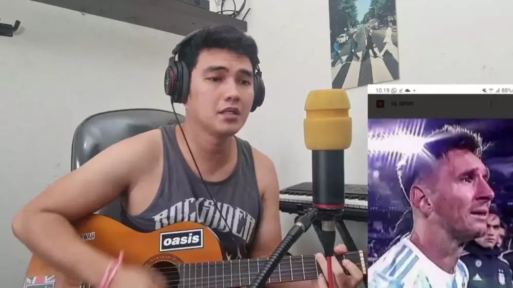 Aldi Taher nyanyi lagu buat Messi Berbagai sumber Aldi Taher nyanyi lagu buat Messi Berbagai sumber