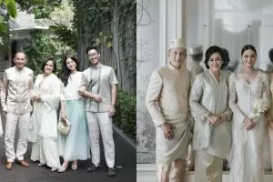 Berbusana senada, 7 momen pemotretan keluarga Maudy Ayunda ini parasnya dipuji good looking semua