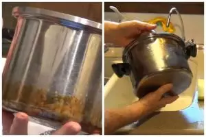 Cuma pakai 1 bahan dapur, begini cara hilangkan noda gosong di bagian luar panci