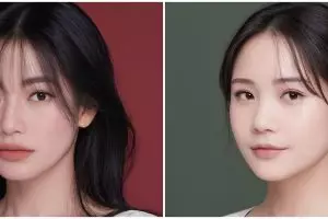 Potret 11 seleb tanah air ikutan tren filter AI Korean look, paras Fuji mirip aktris Kim Tae-ri