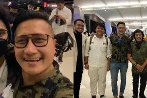 Arie Untung & Fenita Arie absen di wisuda anak, ini 7 momen kelulusan putra sulungnya diwakili Komeng