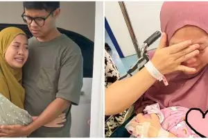 Duka komika Musdalifah Basri, satu putra kembarnya meninggal dunia usai dilahirkan