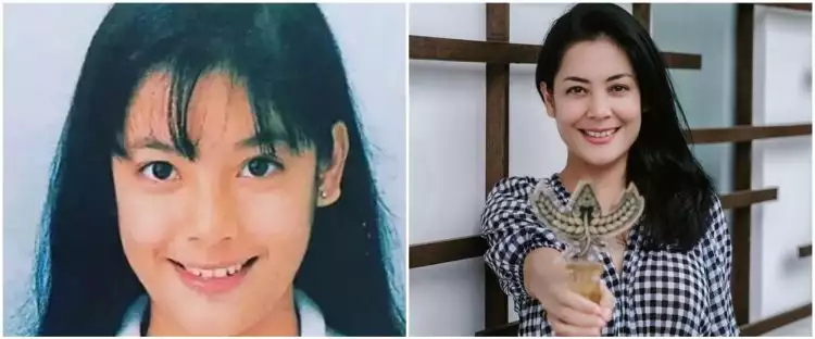Dijuluki vampirnya Indonesia, 7 potret Lulu Tobing usia 20an vs 40an ini bukti wajahnya menolak tua