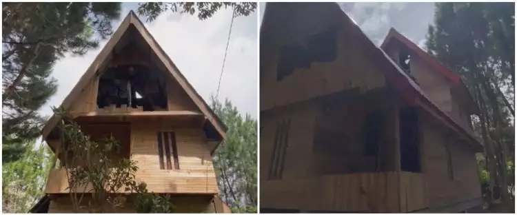 Hidup tanpa tetangga di hutan, ini 11 potret rumah kayu mungil interiornya estetik meski sederhana