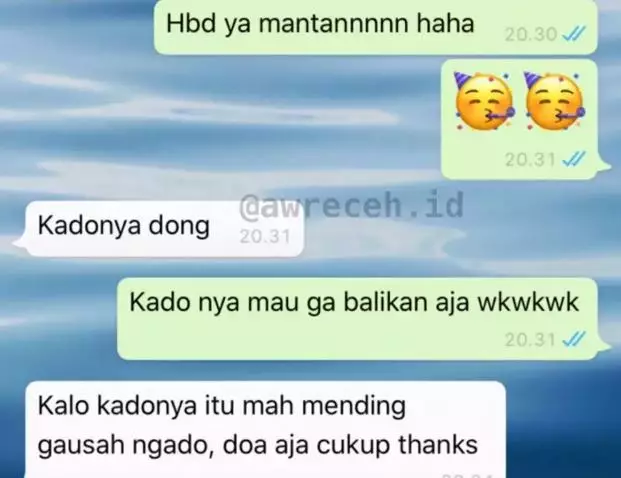 chat lucu gangguin mantan Berbagai sumber
