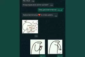 11 Chat lucu pasangan yang lagi gombal ini bikin auto geli sendiri, responsnya di luar dugaan