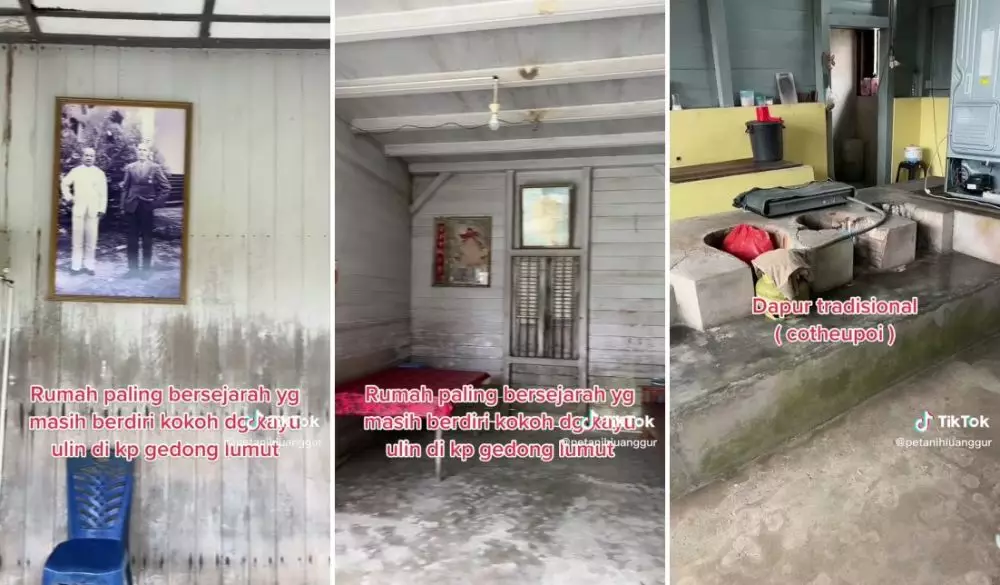 rumah berusia 1 abad © TikTok