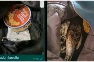 11 Potret kocak isi tas nggak biasa anak sekolahan ini bikin ngakak, ada-ada saja kelakuannya