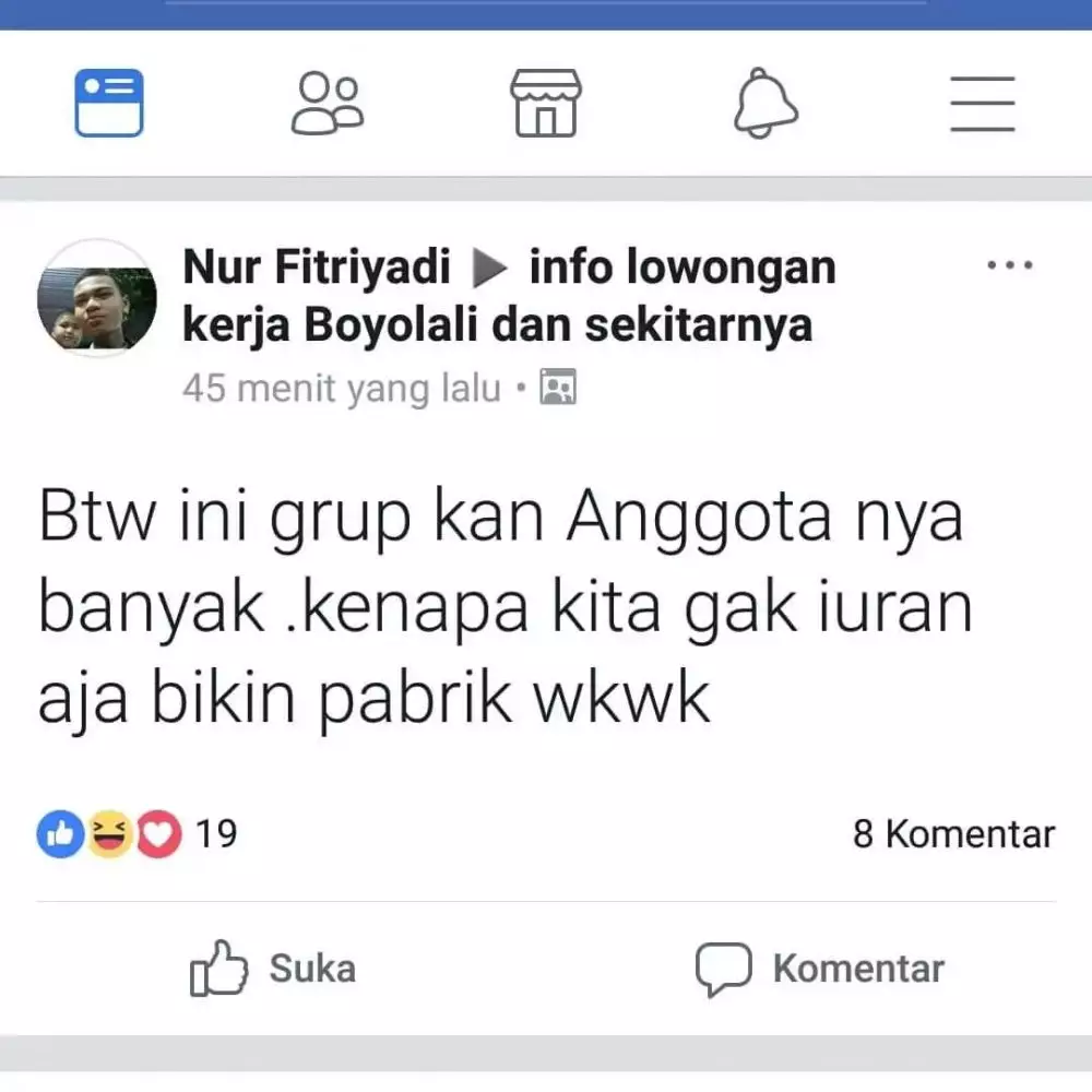 Status Facebook nyeleneh banget Berbagai sumber Status Facebook nyeleneh banget Berbagai sumber