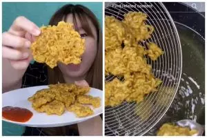 Tanpa tambahan telur, ini cara bikin adonan bakwan mi instan biar nggak ambyar dan renyah maksimal