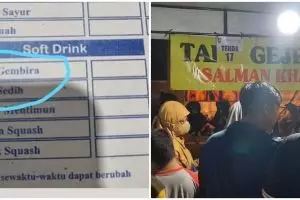 11 Tulisan di warung ini absurdnya di luar nalar, jangan ditiru kalau nggak mau sepi pembeli