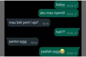 11 Chat lucu typo sama pacar ini bukannya romantis malah bikin emosi jiwa