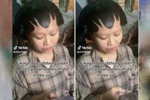 Awalnya salah step, hasil akhir pengantin dirias MUA jadi pengantin Jawa ini malah bikin takjub