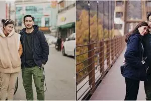 8 Momen Syahnaz nonton Lagi-Lagi Tenis bareng suami, eskpresi Jeje Govinda jadi sorotan 