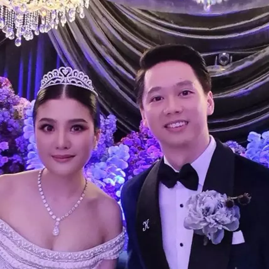 11 Momen resepsi pernikahan Valencia Tanoesoedibjo &amp; Kevin Sanjaya, penampilan Ayu Ting Ting manglingi