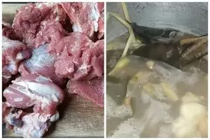 Bukan cuma pakai nanas, ini cara jitu usir bau prengus dan lembutkan daging kambing meski tanpa presto