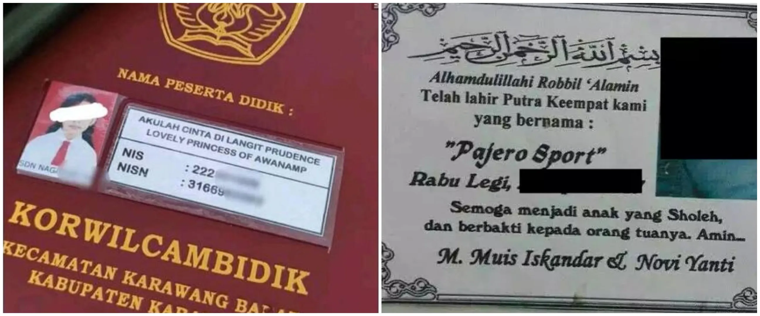 11 Orang dengan nama unik ini bikin heran, orang tuanya dapat inspirasi dari mana?
