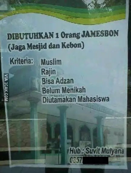 Potret kocak spanduk lowongan kerja Berbagai sumber Potret kocak spanduk lowongan kerja Berbagai sumber