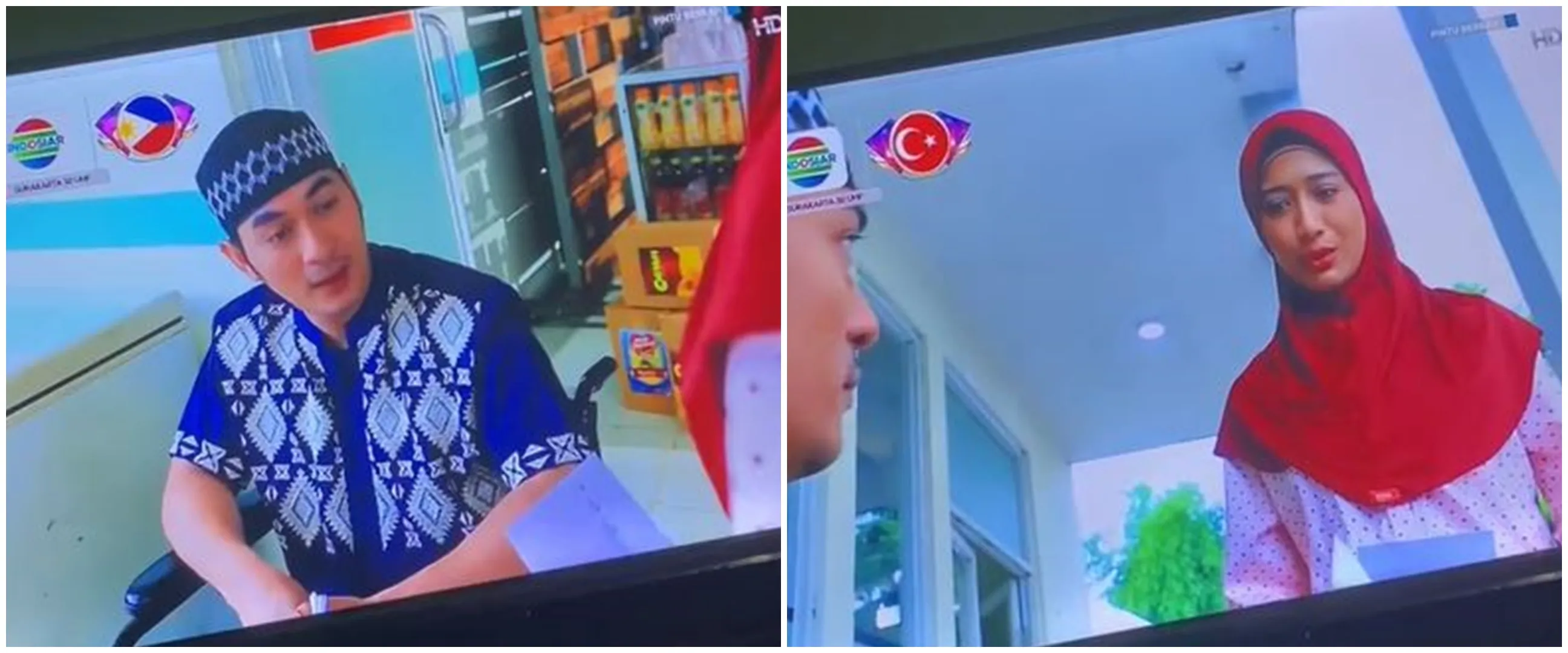 Potret adegan di supermarket dalam sinetron azab ini menyimpan keanehan, editannya konyol abis