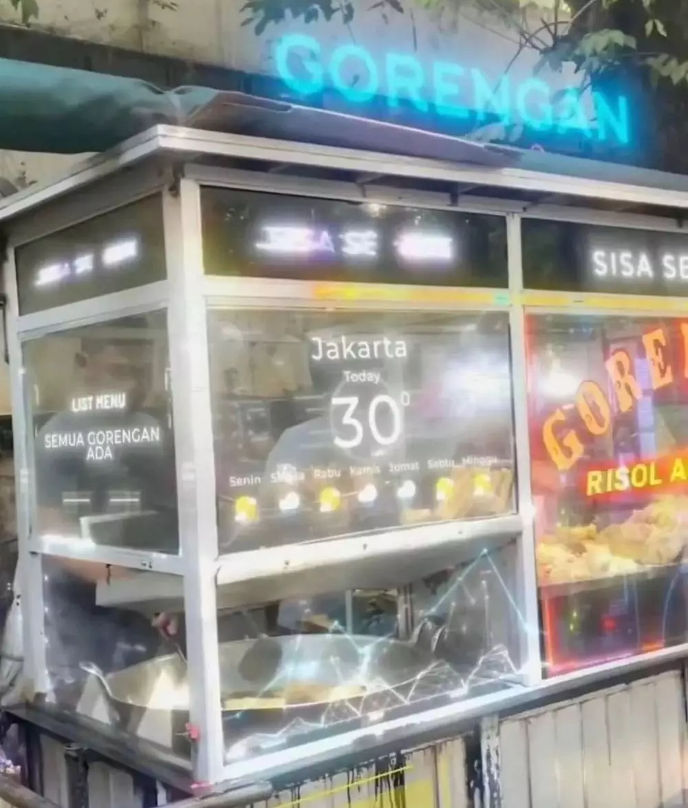 Promosi absurd pedagang keliling Berbagai sumber