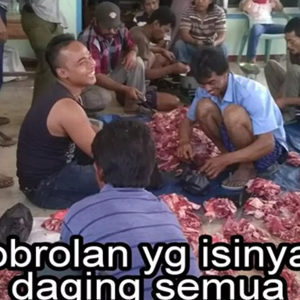 11 Potret kocak yang relate setiap momen Idul Adha ini bikin senyum-senyum sendiri