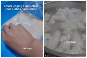Bukan pakai jeruk nipis, ini cara atasi daging ikan buat adonan pempek agar tak berair dan bau amis