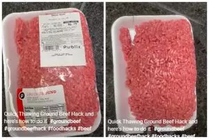 Tanpa ditunggu atau direndam air, begini trik mencairkan daging cincang yang beku