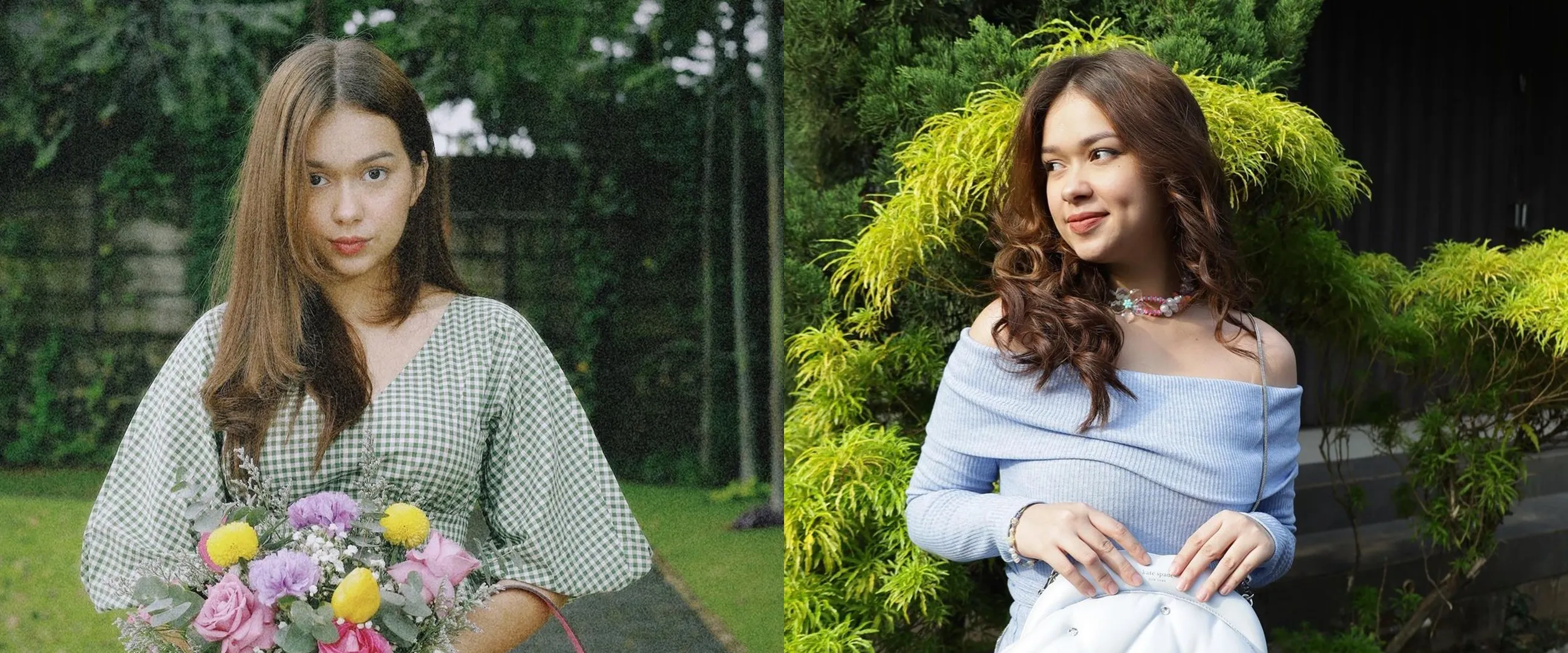 Reuni bareng pemain serial Mermaid in Love, 7 potret Rebecca Klopper pakai hijab ini bikin salah fokus