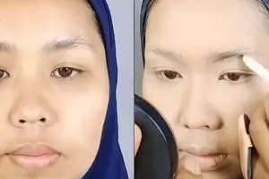 Wanita ini recreate makeup ibu-ibu pejabat era 80-an, hasilnya malah disebut mirip Hetty Koes Endang