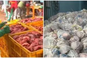 Separuh warga dusun di Banjarnegara berkurban, penampakan daging 25 ton ini bikin kagum