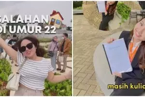 Wanita ini bagikan tips beli rumah KPR di usia 22 tahun, nekat meski penghasilannya kecil