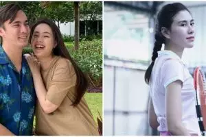 Tetap bungkam usai Rendy Kjaernett beri klarifikasi, begini momen Syahnaz malah asyik main tenis