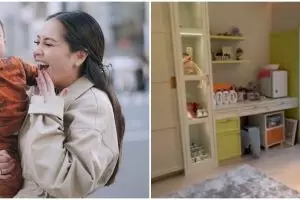 Masih bayi kurban sapi 1 ton, 9 potret kamar Rayyanza 'Cipung' ini mewahnya bak playground mini